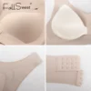 FallSweet 1/2 pièces soutiens-gorge correcteur de Posture pour femmes sans couture sans fil Push Up Bralette avec soutien croisé dans le dos Lingerie féminine