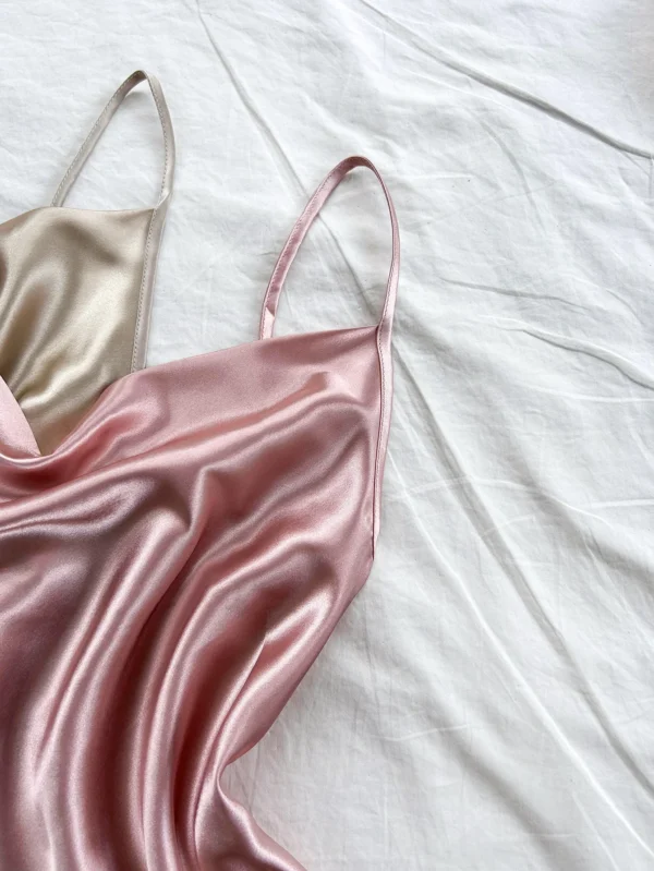 Ensemble de vêtements de nuit de couleur unie, short dos nu sexy et confortable, ensemble pyjama 6 pièces pour femmes, nouvelle collection