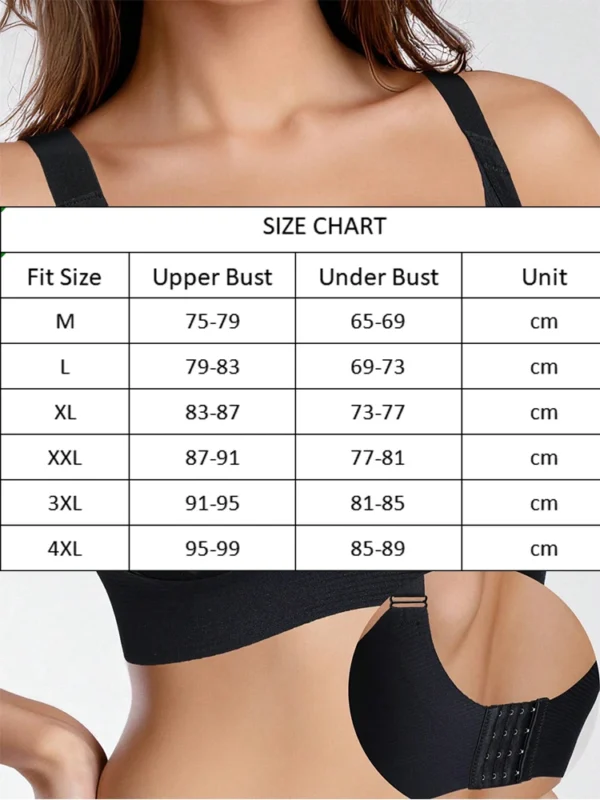 FINETOO M-4XL soutien-gorge push-up sans couture pour femme avec coussinets amovibles confortable sans fil couleur unie taille de bande réglable haut de soutien-gorge